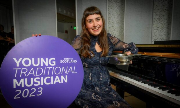 Shetland pianist in 'shock' after being crowned Scotland's young traditional musician of the year. Image supplied by Alan Peebles