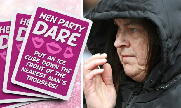 Angela Cumming sexually assaulted a young man while carrying out a dare during a hen party. Image: DC Thomson