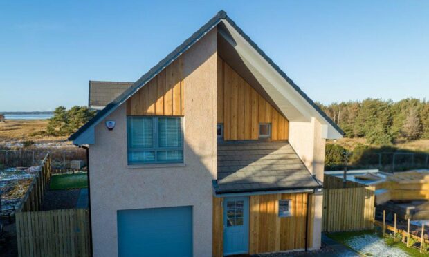 Spectacular views of the seaside can be soaked up from 3 Bayview Crescent in Kinloss.