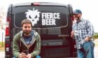Fierce beers founders Dave McHardy, left, and Dave Grant want to help customers transfer from their Aberdeen bar to a new taproom in Dyce. Image: Fierce Beer/Co-op/PA Wire