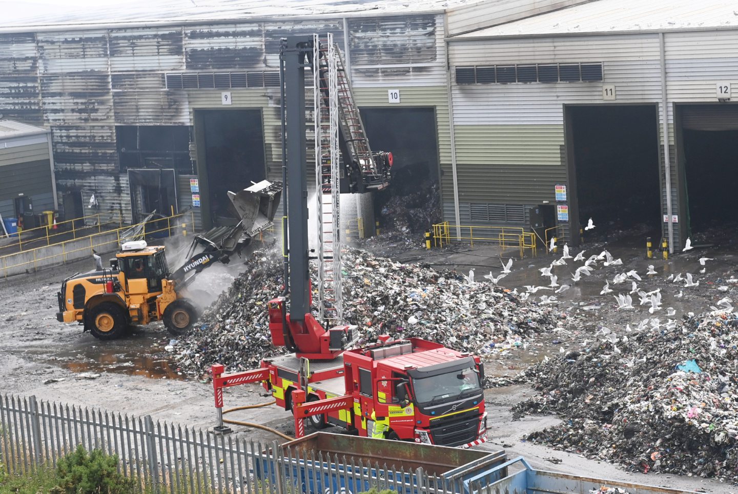 Cause of Aberdeen recycling centre fire may never be known