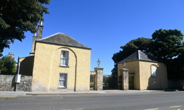 The course takes place at Banff Castle. Image: Chris Sumner / DC Thomson.