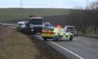 A96 crash Inverurie