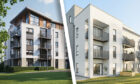 Two new build apartments by Cala Homes