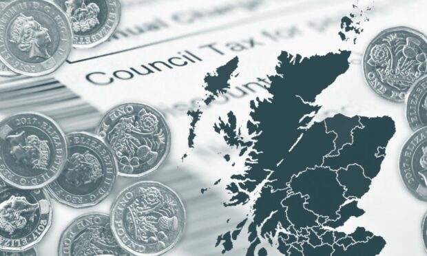 Council tax will increase by four percent in Aberdeenshire, a rise of more than £50 over the year for residents in Band D properties. Image: DC Thomson.