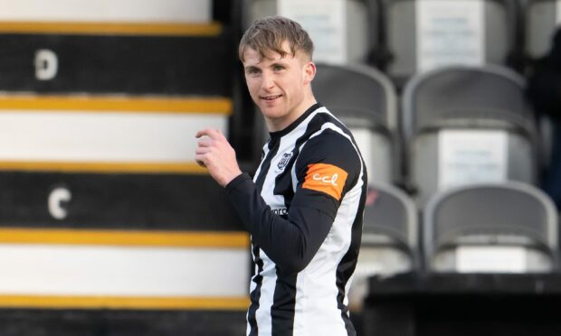 Aidan Sopel, pictured playing for Elgin City, could make his Rothes debut against Banks o' Dee