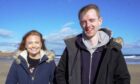 Natalie Erskine and Dazza Dowling take a trip to Fraserburgh to Eat the Town. Image: BBC Scotland