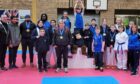 Granite City Taekwondo on the podium at the 2023 Lanarkshire Open Championships.