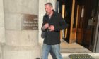 David Groves leaving court. Image: DC Thomson