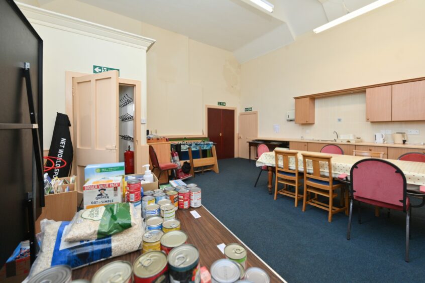 The kitchen area of the hall will be upgraded. Image: Jason Hedges/ DC Thomson