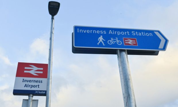Find out what our readers think about the new Inverness Airport Station a year on. Image: Jason Hedges / DC Thomson