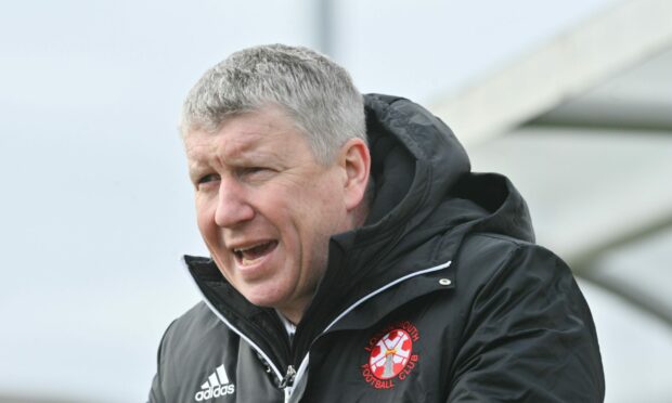 Lossiemouth assistant manager Ian Campbell was disappointed to be knocked out of the Scottish Cup.