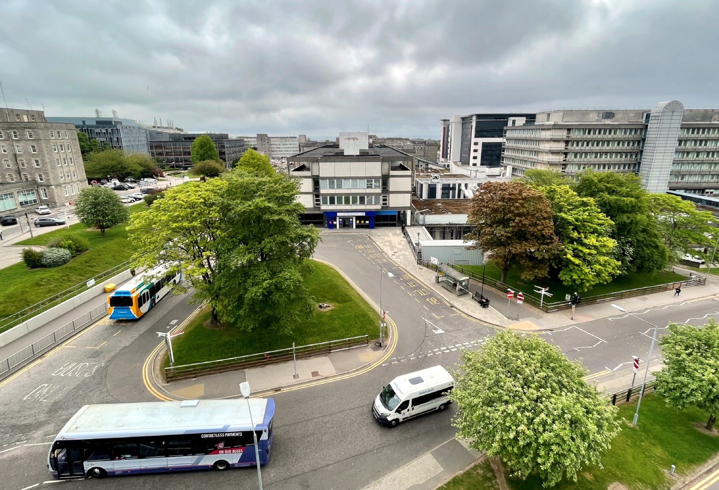 Aberdeen Royal Infirmary is one of many NHS Grampian hospitals affected. Image: Kami Thomson / DC Thomson