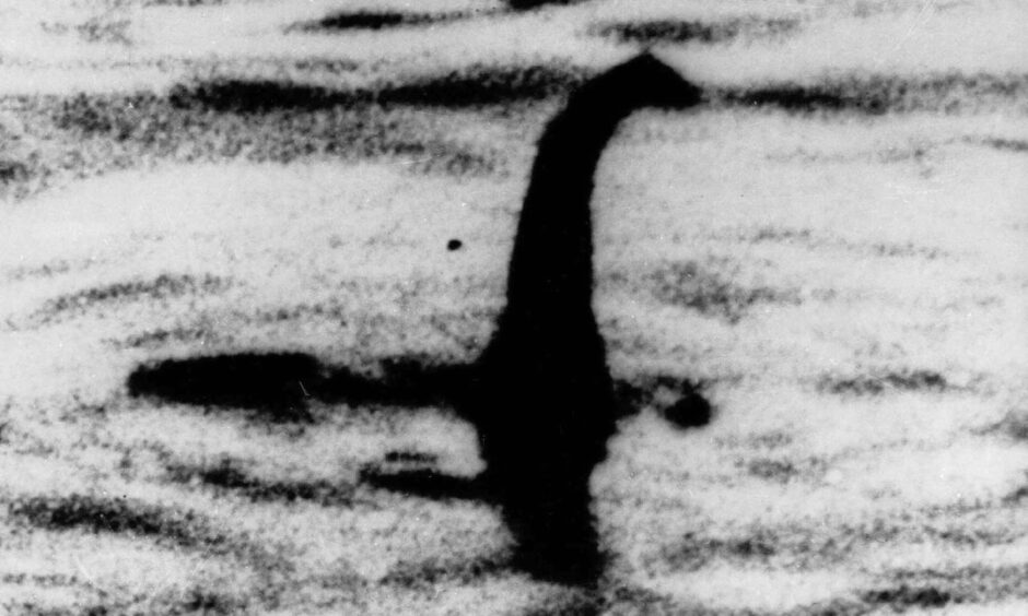The blurry black and white 'Sturgeon' photo of the loch ness monster, later to be proved a hoax