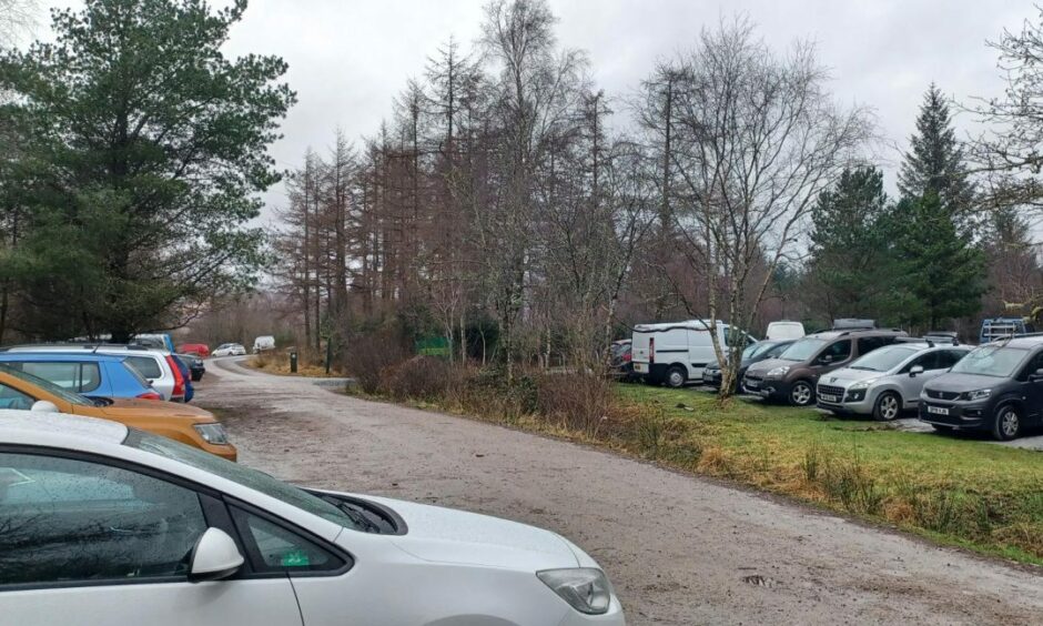 Land and Forestry Scotland will expand the car park, and erect barriers and ticket machines