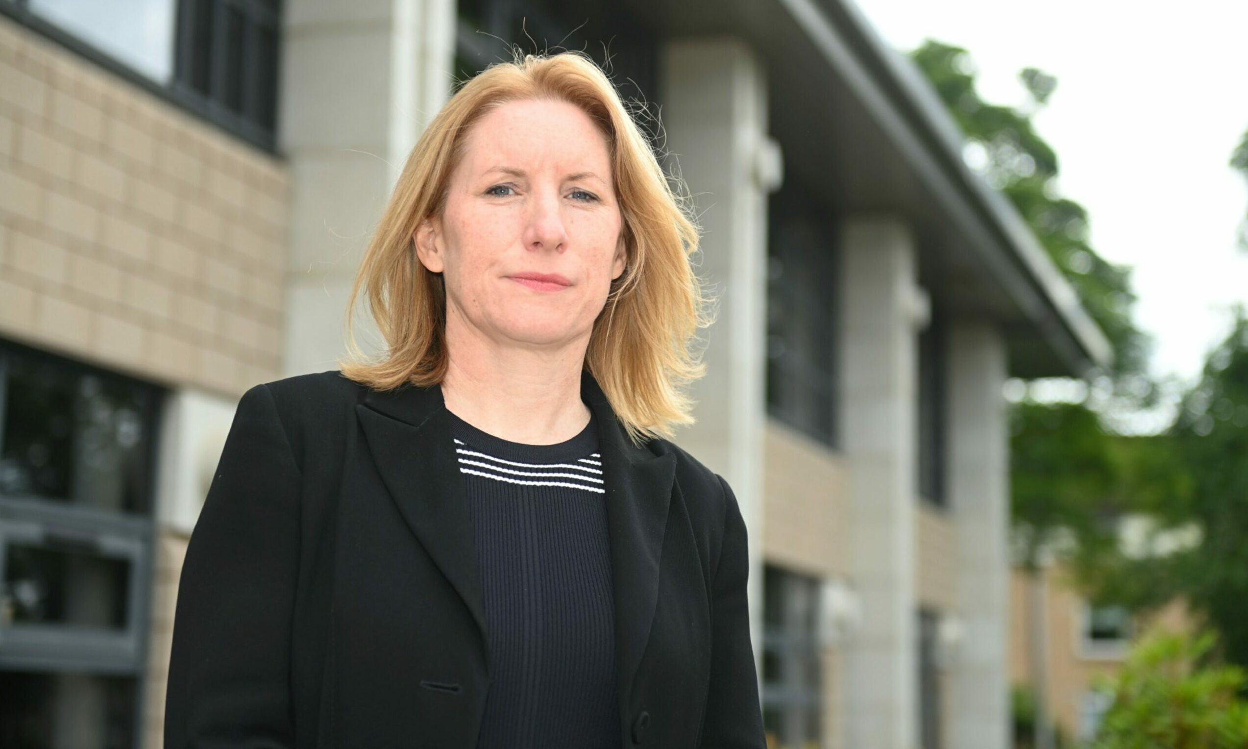 Caroline Hiscox has spoken about the pressures NHS Grampian is currently under. Image: Paul Glendell/ DC Thomson