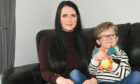Kimberley Ross and her son Carter, five, who suffers from an allergy to peanuts. Image: Paul Glendell/DC Thomson