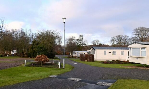 Aden Caravan and Camping Park. Image:
Darrell Benns/DC Thomson.