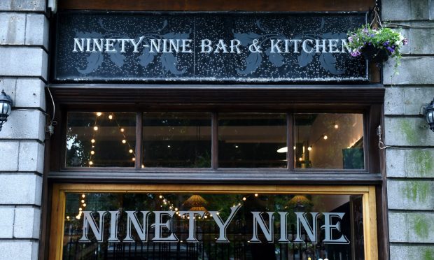 Bar Ninety-Nine has gone on the market. Image: Kenny Elrick/DC Thomson