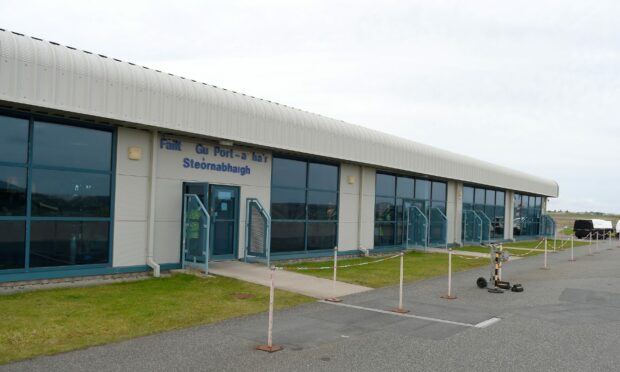 Unite Union leaders are warning island flights, including those departing from Stornoway Airport, could face months of disruption unless a successful pay deal is secured. Image: Sandy McCook/ DC Thomson.