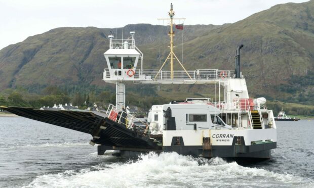 Highland Council's MV Corran was on the service until recently when it brokw down.