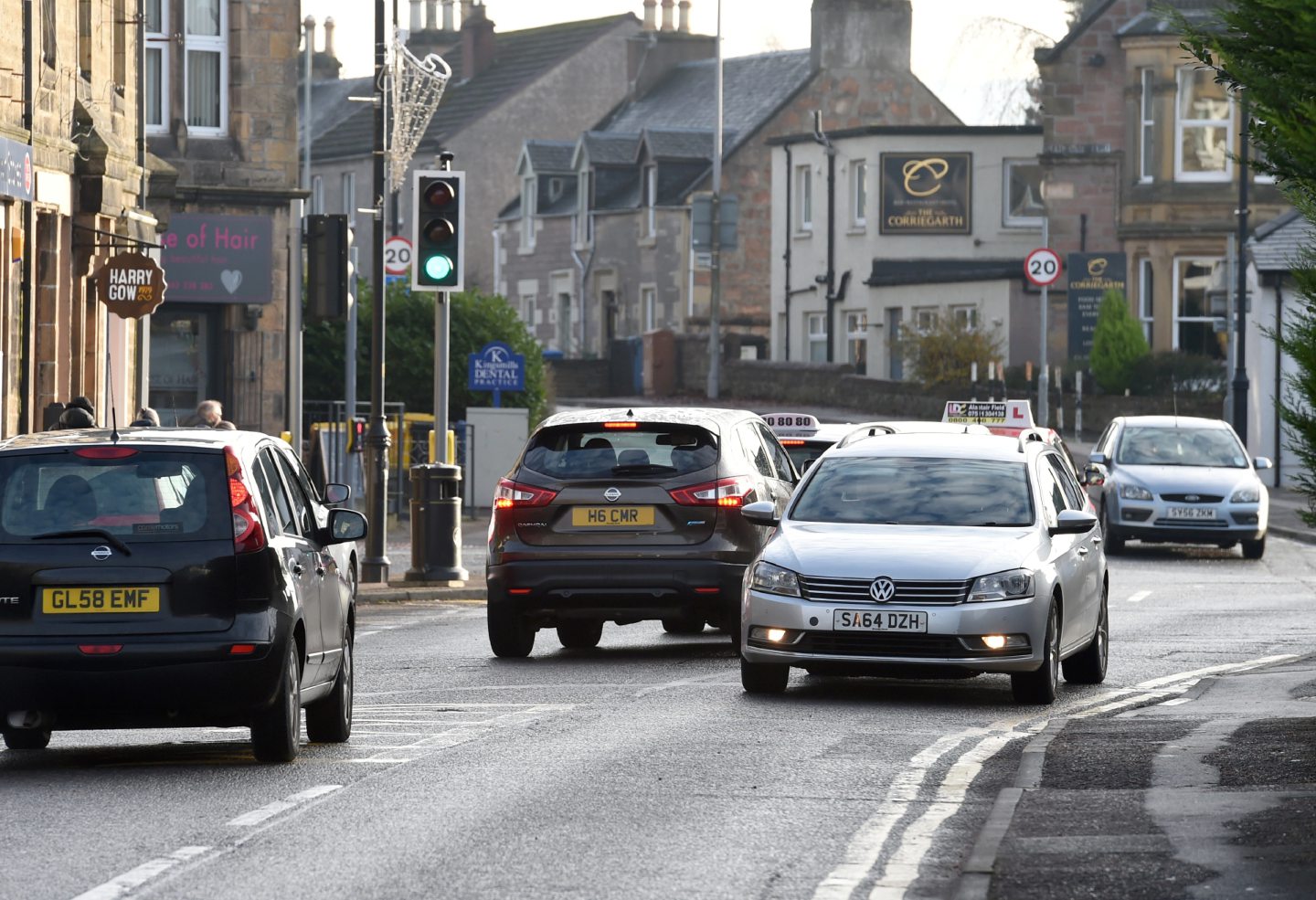 The proposals would cut traffic on Academy Street by around 80%. Image: Sandy McCook/DC Thomson