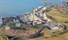 The new gas power station would be built next to the existing plant in Peterhead. Image: Supplied.