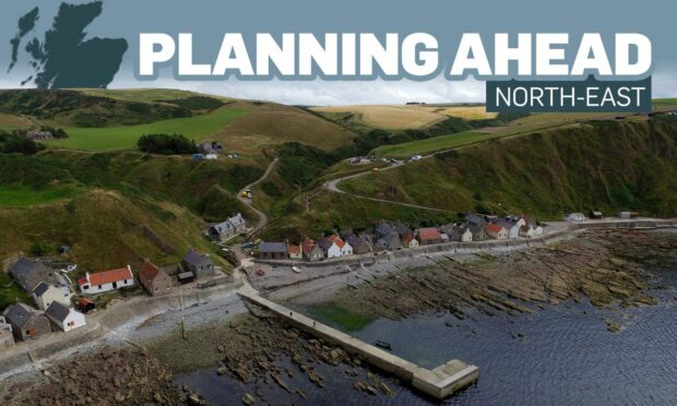 Plans have been lodged for an extension at a Crovie fishing cottage