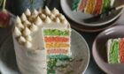 Make this rainbow cake for your next birthday celebration. Image: Denby