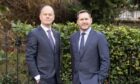l-r Robert Holland, new head of employment law, and Ritchie Whyte, partner and head of corporate, at Aberdein Considine. Image: Aberdein Considine
