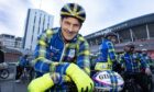 Pedal power is something former rugby player Rob Wainwright has plenty of as he leads the fight to find a cure for MND in memory of his friend and former teammate Doddie Weir. Photo credit: Gareth Everett/Huw Evans Agency/PA Wire