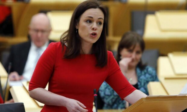 Kate Forbes has entered the SNP leadership race. Image: Andrew Cowan.