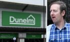 Stewart Murray was found guilty of carrying out a sex act in the female toilets of Dunelm in Aberdeen. Image: DC Thomson.