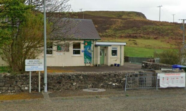 Struan Primary was mothballed in 2022  Image: Google Maps.