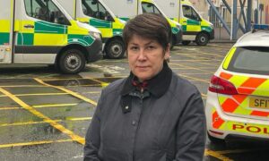 Tess White says stressed-out staff are at 'breaking point' amid pressures on the NHS. Absence rates and sick days at NHS Grampian are increasing.