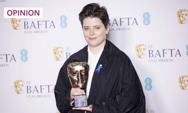 Aftersun director Charlotte Wells, winner of the 2023 Bafta for Outstanding Debut (Image: Vianney Le Caer/Invision/AP/Shutterstock)