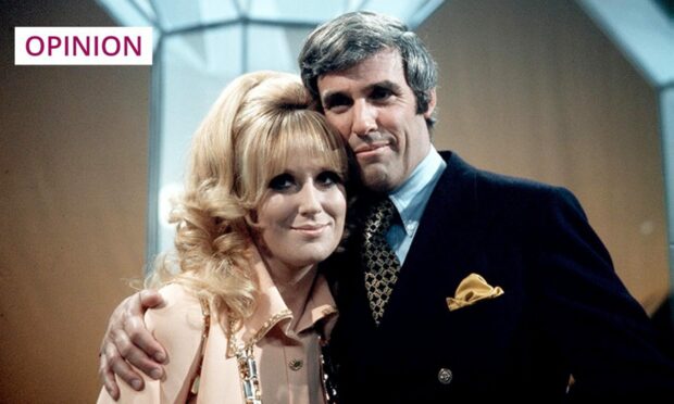 Singer Dusty Springfield with composer Burt Bacharach in 1970 (Image: ITV/Shutterstock)