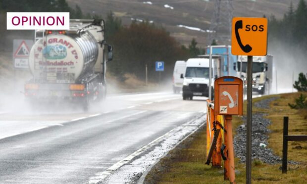 The Scottish Government recently said that dualling the A9 by 2025 would not be possible (Image: Sandy McCook/DC Thomson)