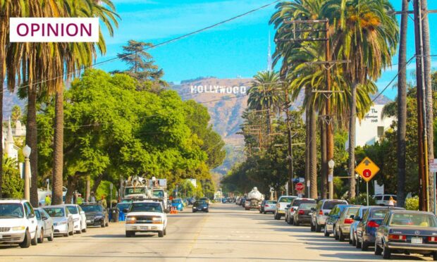 The iconic Hollywood sign in Los Angeles is one of the city's top tourist attractions (Image: Ingus Kruklitis/Shutterstock)