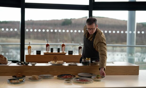 Tim Maddams is The Cairn Distillery's menu creator. Image: The Cairn Distillery.