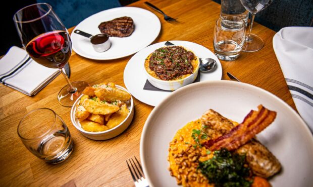 An array of dishes sampled at Vovem on Union Street in Aberdeen's city centre. Image: Wullie Marr/DC Thomson