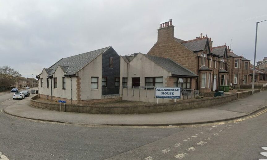 Inspectors visited Allandale House for two days before writing their report. Image: Google Street View