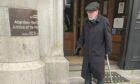 Angus Murray leaving court: Image: DC Thomson