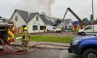 The fire destroyed the Beauly Launderette building.
