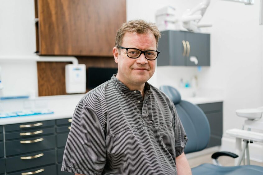 Andrew Scott, leader in dental implants based in Aberdeen.