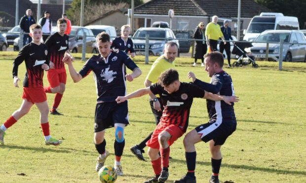 Inverness Athletic slipped to a 2-0 North Caledonian League loss at Halkirk United. Image: Courtesy of Inverness Athletic FC