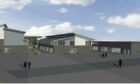 An artist impression of the replacement Riverbank School in Tillydrone. Image: Aberdeen City Council
