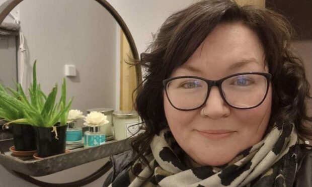 Louise Garriock Shetland mum who is set to become a home economics teacher