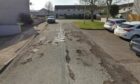 Wade Road in the Milton area of Inverness is in a shocking state. Image: Google Streetview