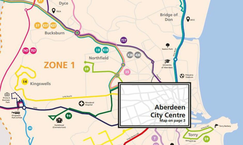 Stagecoach slash Aberdeen and Aberdeenshire bus services